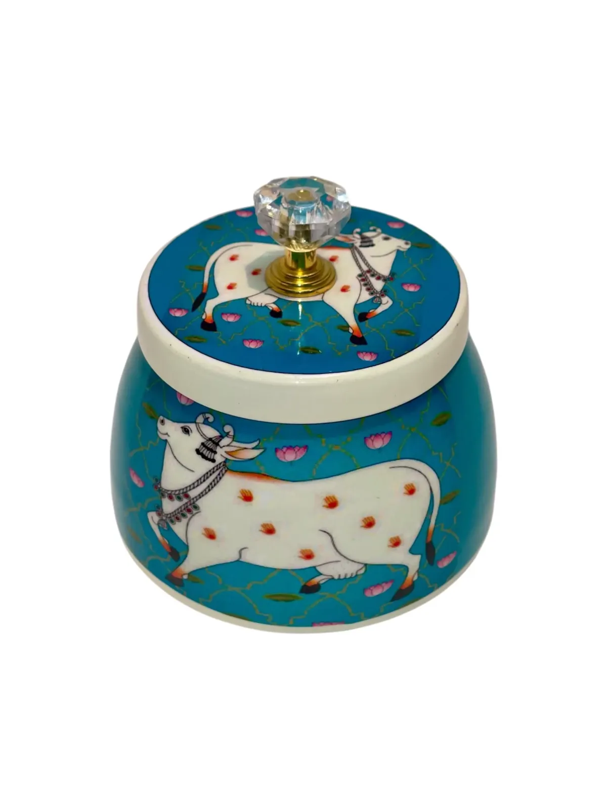 Pichwai Keepsake Jar